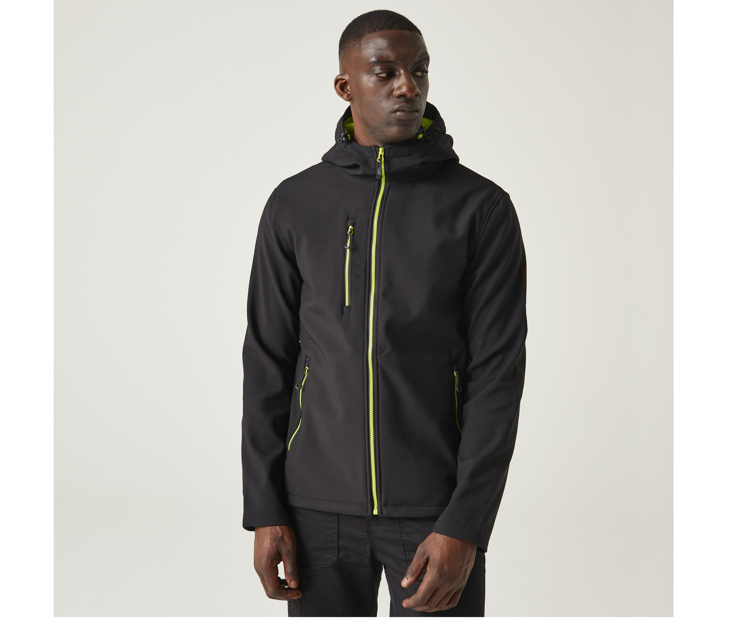NAVIGATE 2 LAYER HOODED SOFTSHELL JACKET