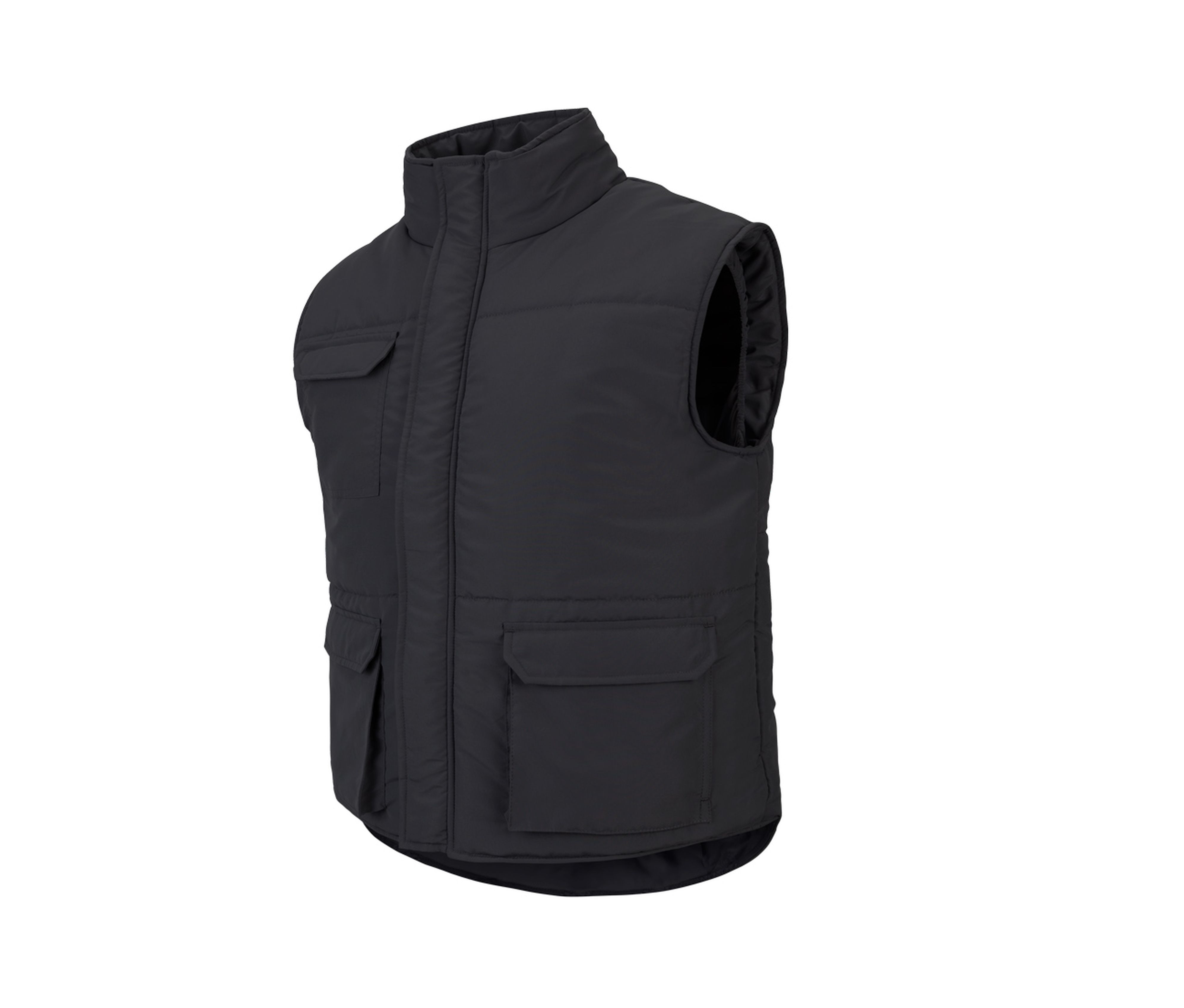 BODYWARMER MATELASSÉ MULTIPOCHES