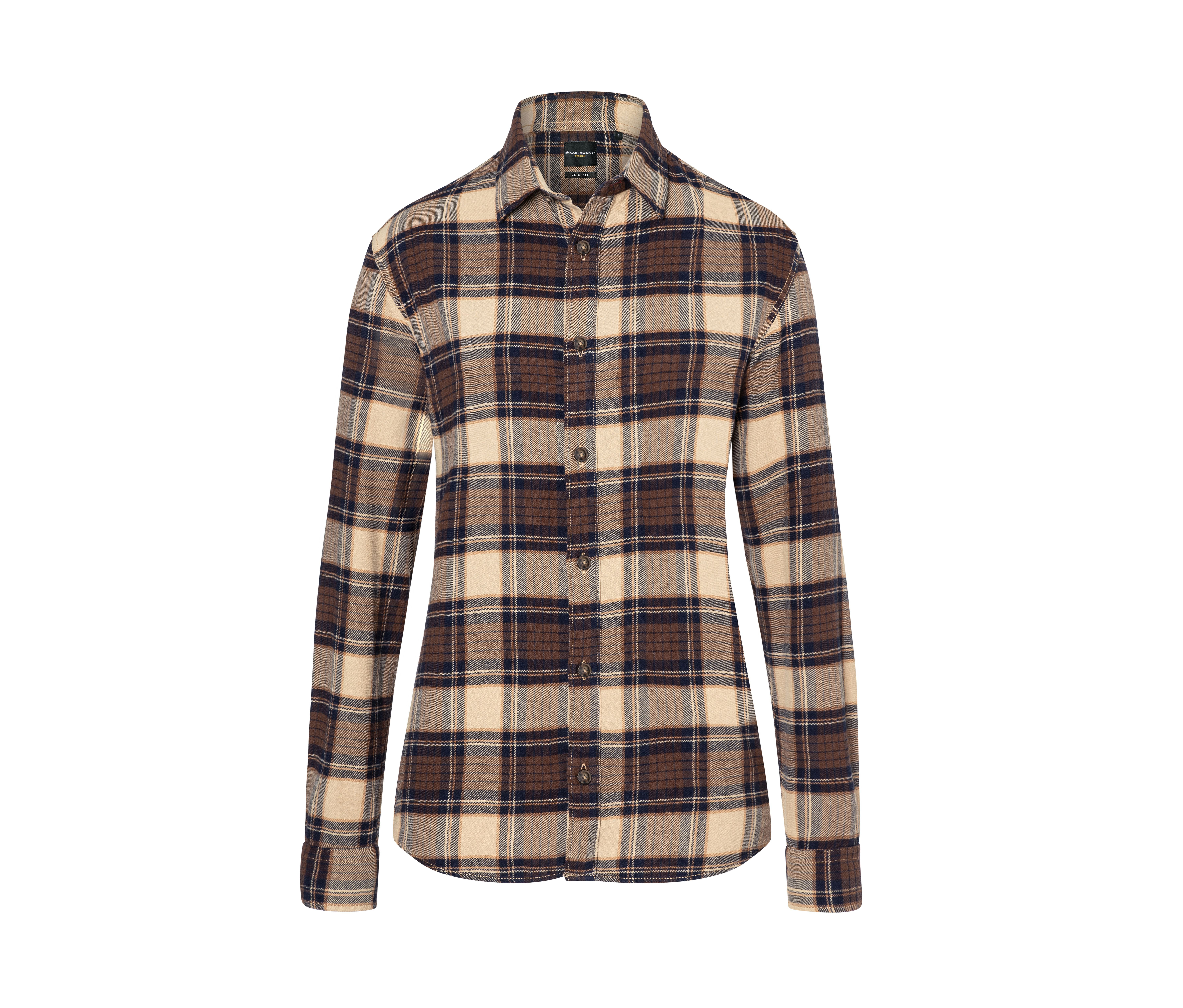 LADIES' CHECKED BLOUSE URBAN-TREND