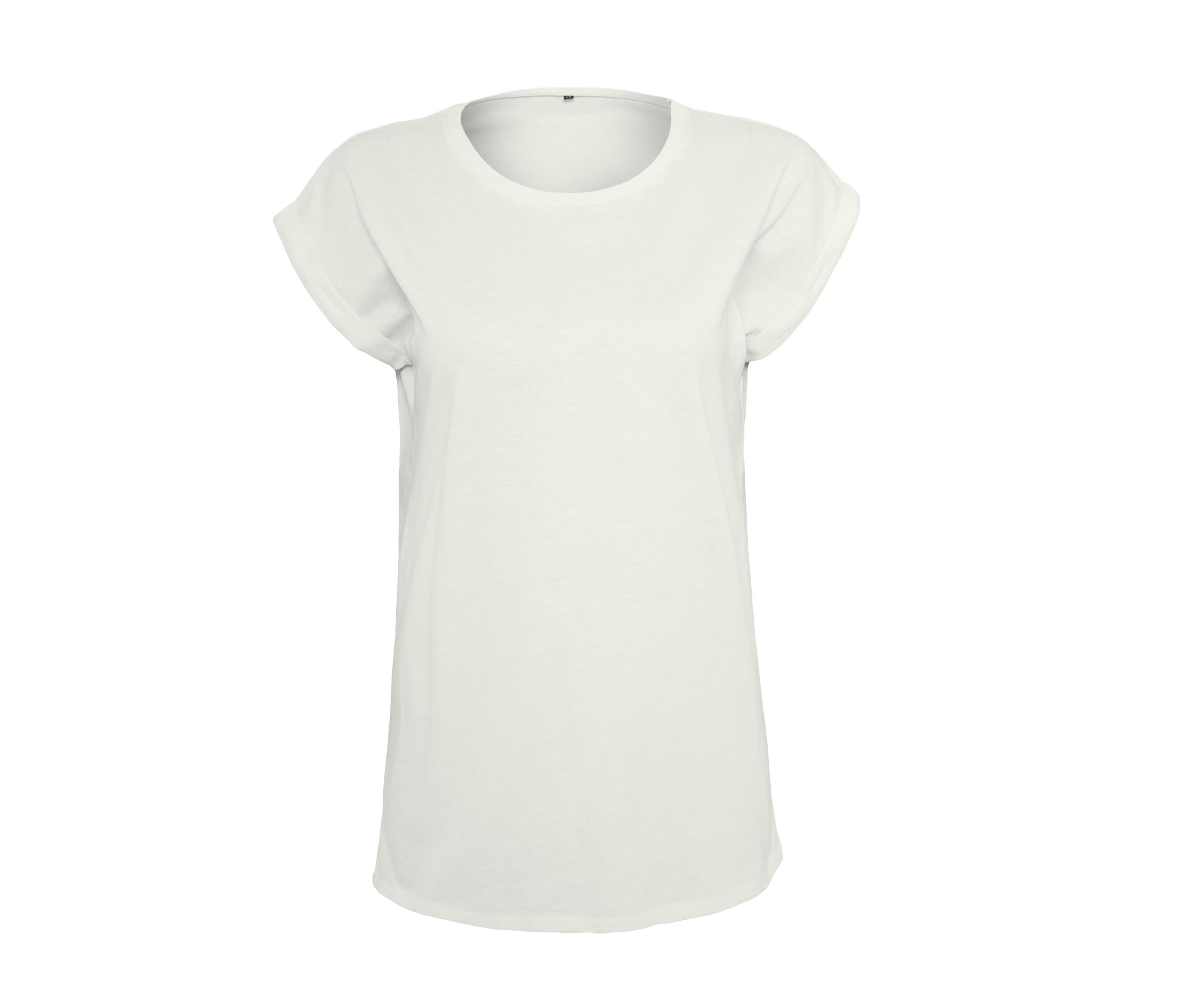 LADIES EXTENDED SHOULDER TEE