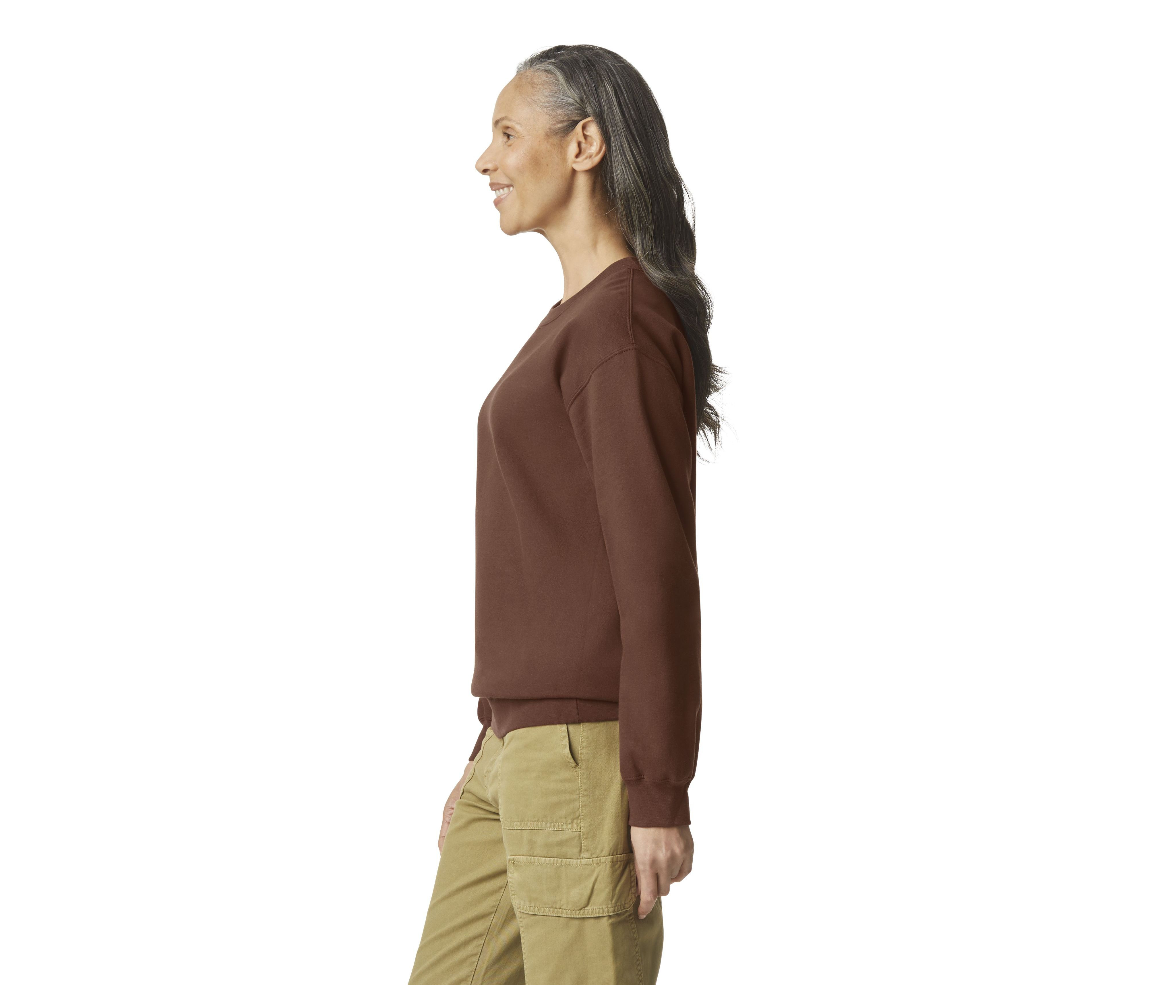 SOFTSTYLE MIDWEIGHT FLEECE ADULT CREWNECK