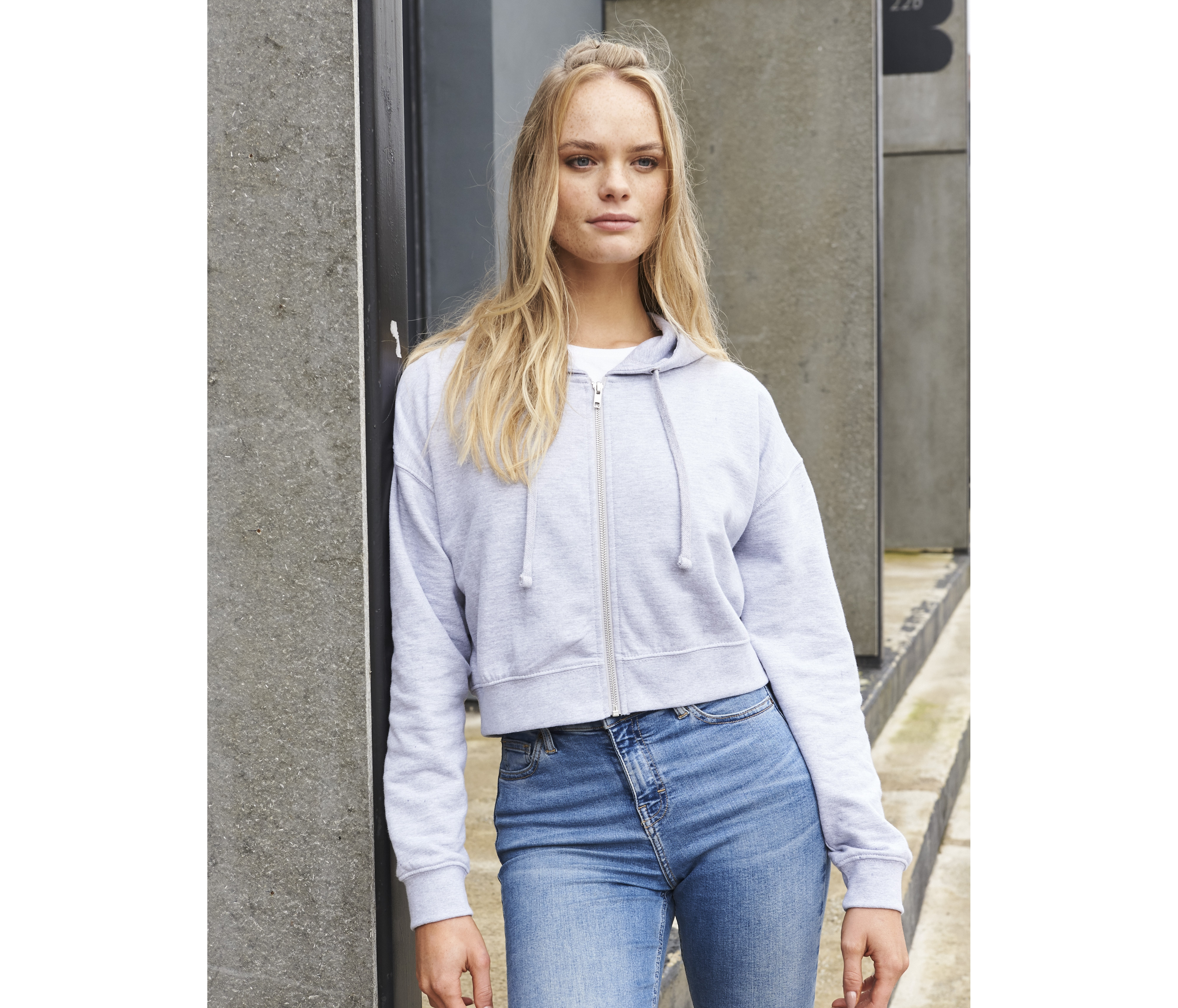 WOMEN'S FASHION CROPPED ZOODIE
