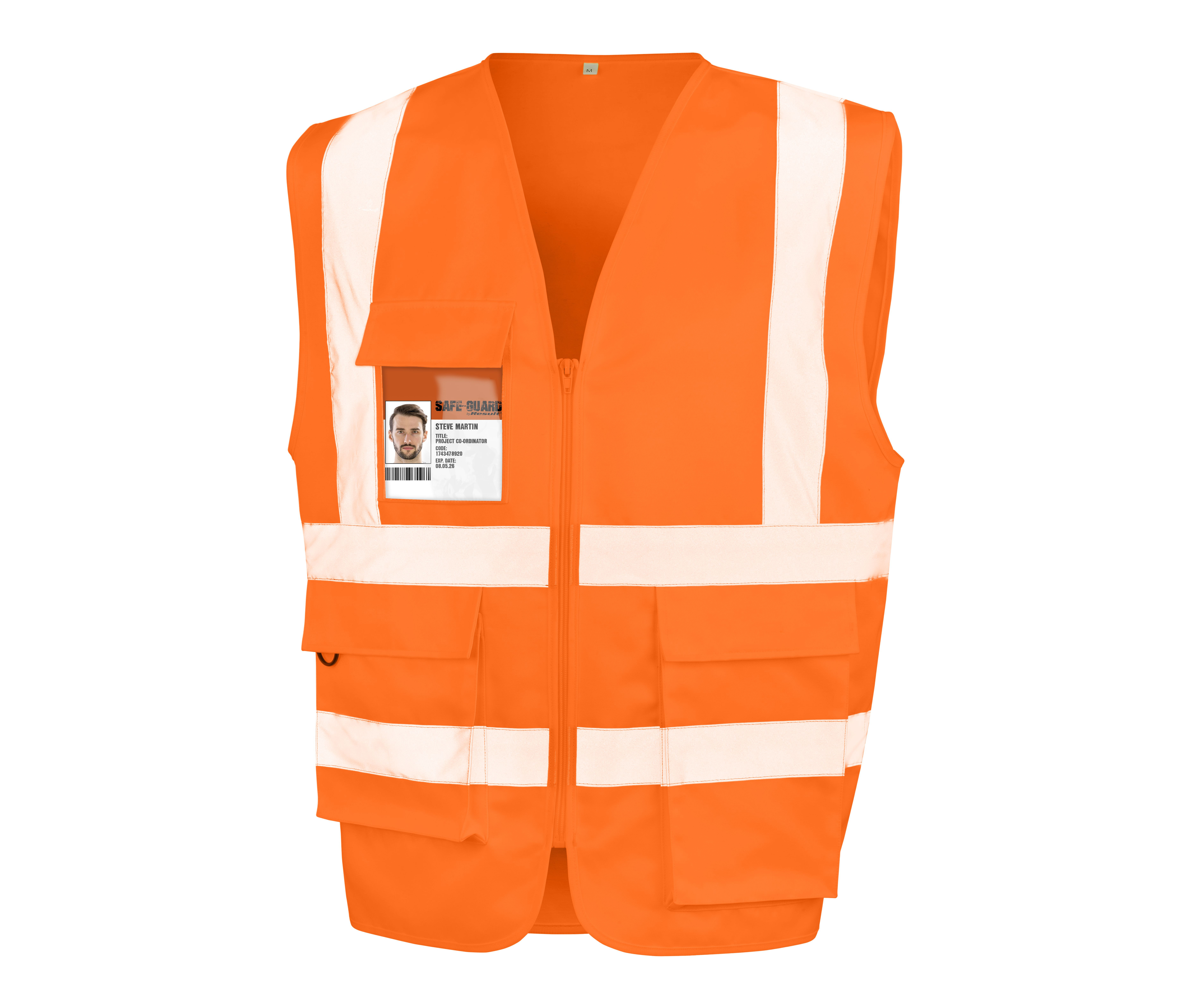HEAVY DUTY POLYCOTTON SECURITY VEST