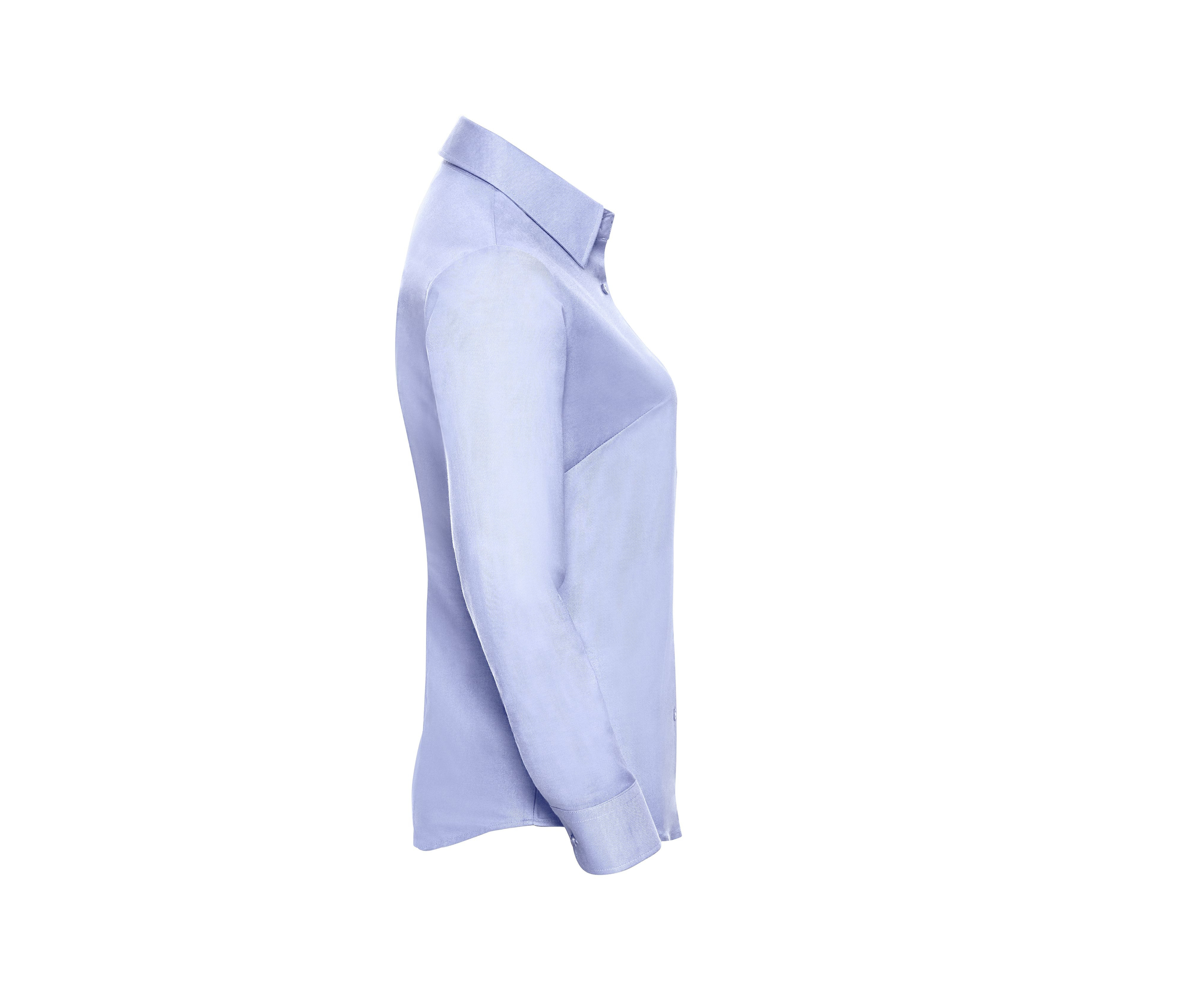 LADIES' LONG SLEEVE TAILORED OXFORD SHIRT