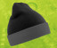 RECYCLED BLACK COMPASS BEANIE